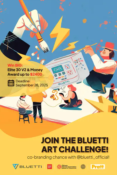 Bluetti艺术设计共创大赛|北美创作者原创作品征集